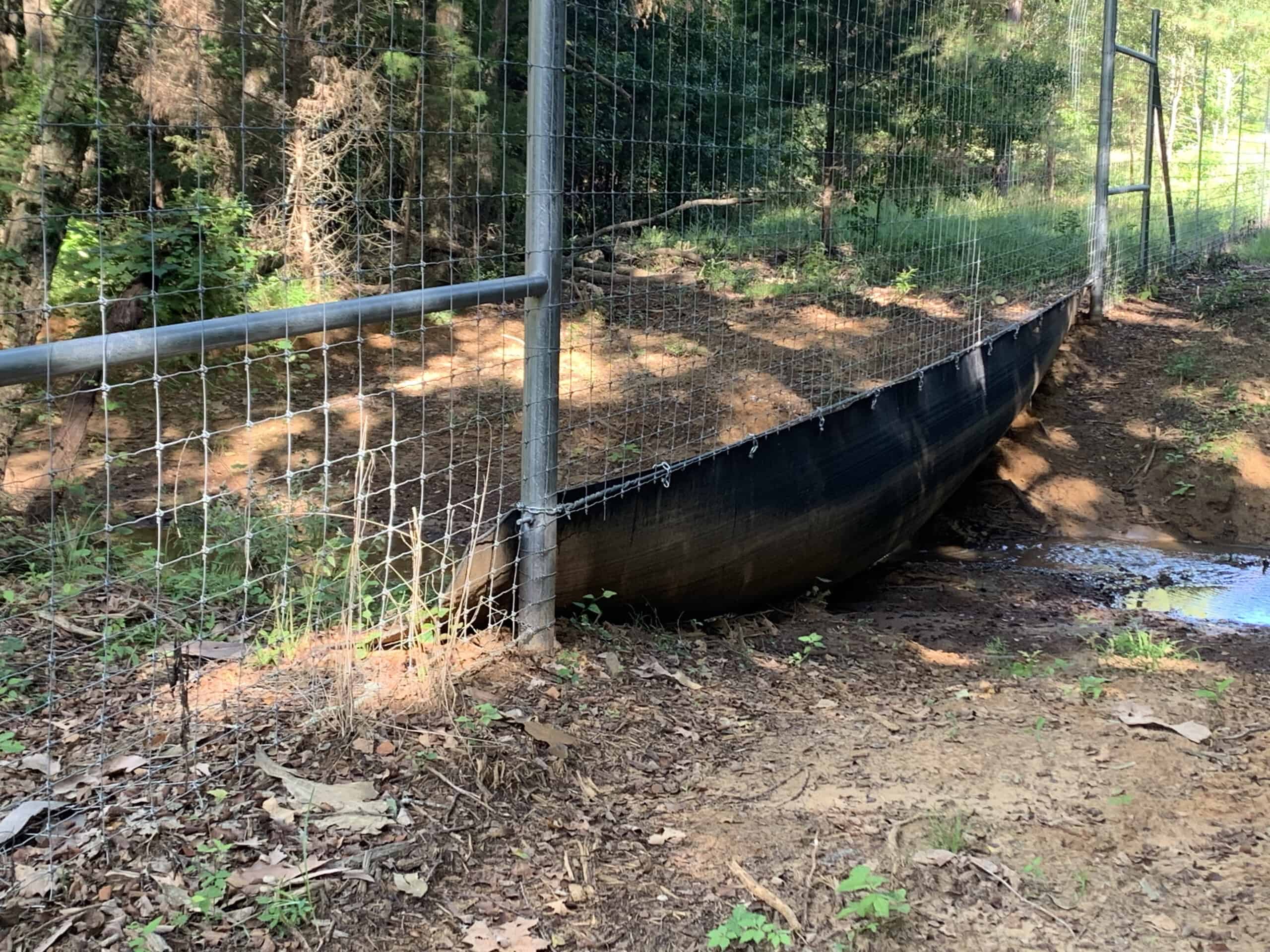 Water gap fencing best practices